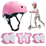 🎀【Polyvalent & sécurisé】Le set de protection 7 pièces est le compagnon idéal pour le roller, le skateboard, la trottinette et le vélo – pour un plaisir ludique en toute sécurité !