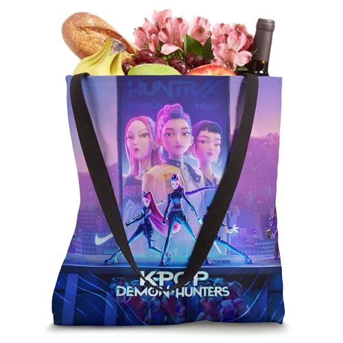 huntrx key art officially licensed tote bag