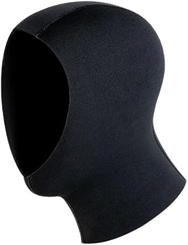 SUJAYU 3mm/5mm Wetsuit Hood Surf Hood Scuba Hood, Neoprene Hood Diving Hood Scuba Hoodie, Waterproof Hood Diving Gear Wetsuit Hood for Men Women