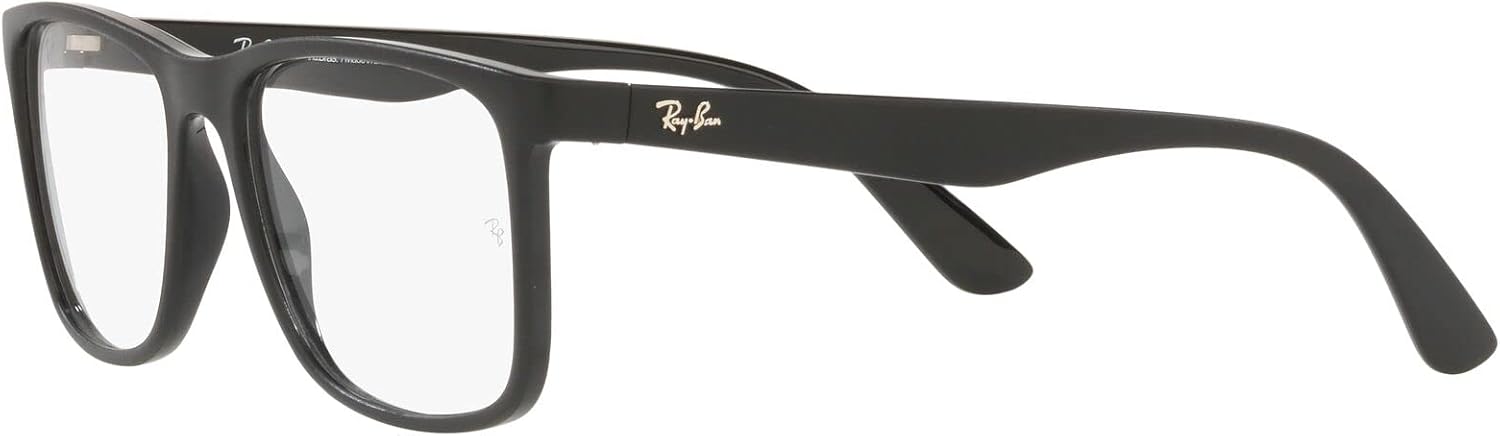 Armação para Óculos Ray-Ban 0RX7203L 8164 Tam 56 / Preto Fosco
