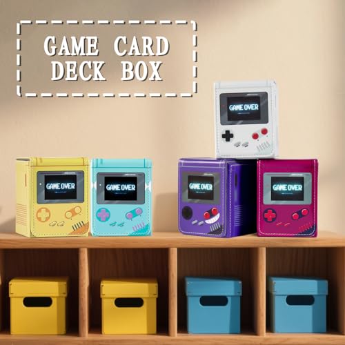 sabermaster Card Deck Box Fits for YGO MTG,100+ Card Storage Box Trading Games PU Leather Storage Premium Deck Case (Game Purple) by sabermaster - Image 6