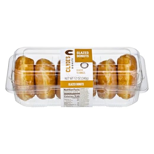 Clyde's Glazed Donuts, Frozen, 6ct