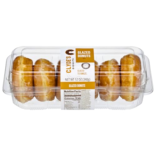 Clyde's Glazed Donuts, Frozen, 6ct
