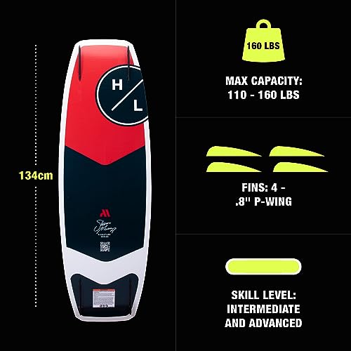 image for Hyperlite Murray Pro Wakeboard - Shaun Murray Signature Wakeboard - Pe