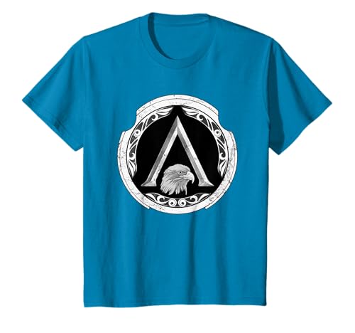Symbole Spartiate Aigle Grec T-Shirt