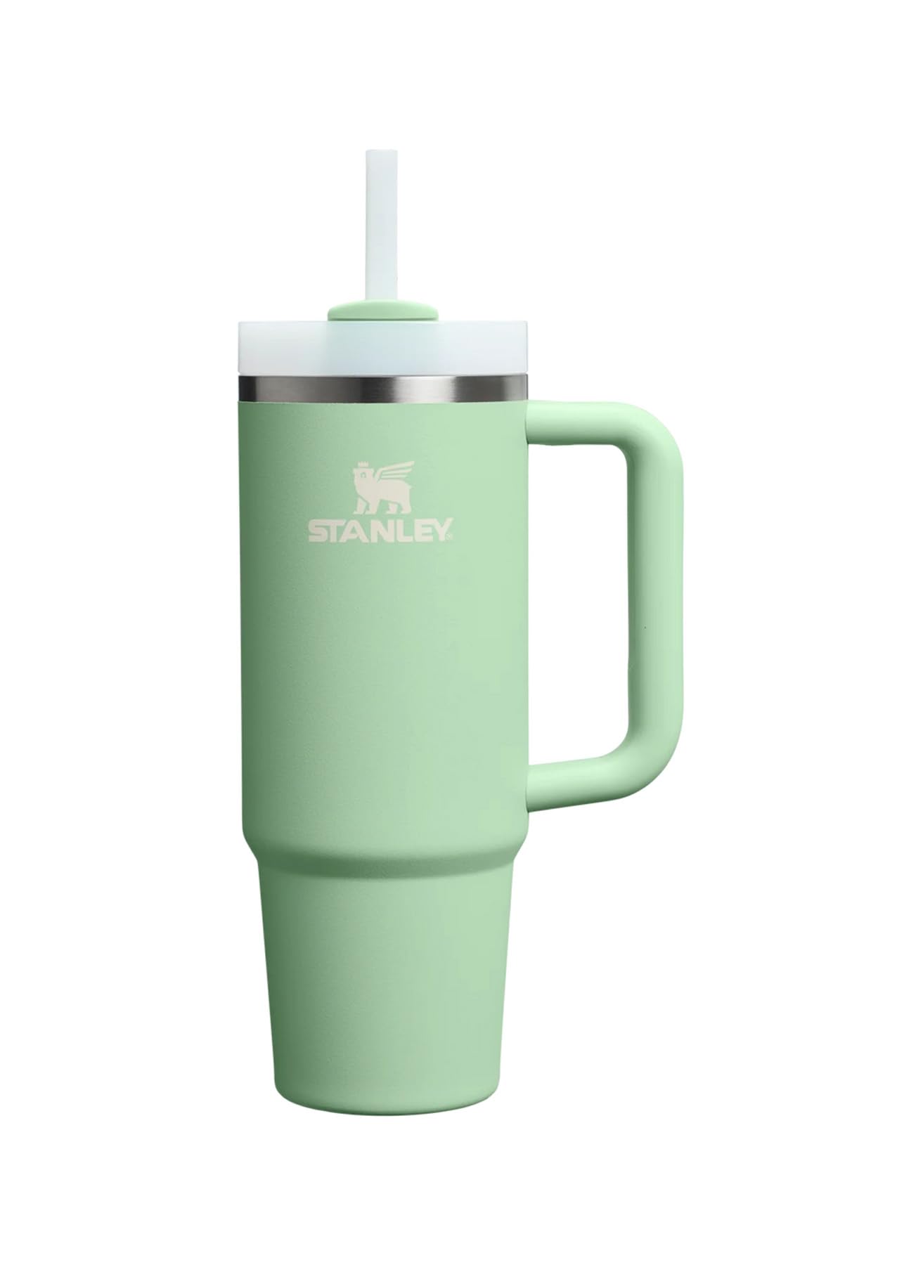 STANLEY THE QUENCHER H2.0 FLOWSTATE - Taza térmica de acero inoxidable, 880 ml, aislamiento al vacío de doble pared, con pajita y asa