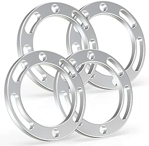 MZS 6x5.5 / 6x139.7 Wheel Spacers, 1/2" Thick 5x5.5 / 5x139.7 8x5.5 / 8x139.7 Wheel Accessories Fit 5lug 6lug 8lug SUV Truck Van