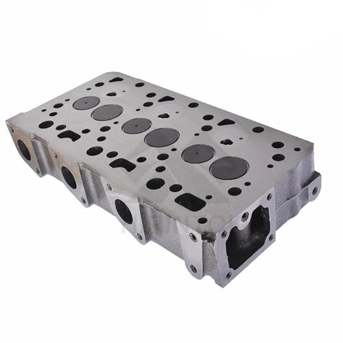 Image of D1105 D1105-E2B D1105-E3B /E4B Complete Cylinder Head W /Full Gasket Kit for Kubota RTV1100 RTV1100CW9 RTV1140CPX Excavator KX41-2 KX61-2 ZD28 ZD1211 U25S B2400 B2410 B2620
