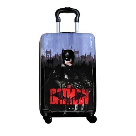 Batman 20-Inch Kids Rolling Suitcase