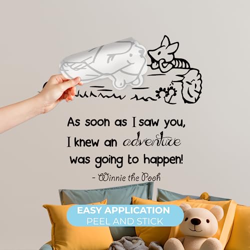 Vinilo decorativo Winnie The Pooh para habitación infantil miniatura 2