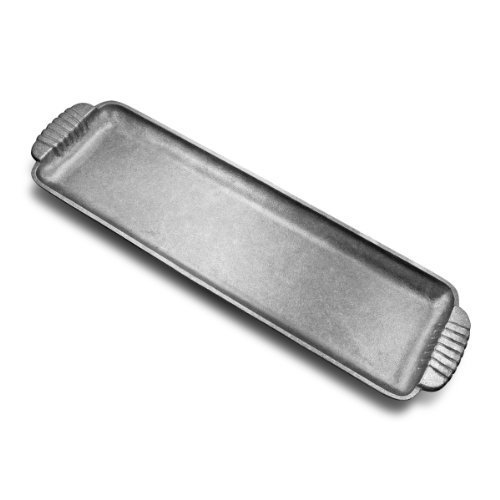 Wilton Armetale Gourmet Grillware Warming Tray, Rectangular, 6-1/4-Inch by 21-Inch by Wilton Armetale