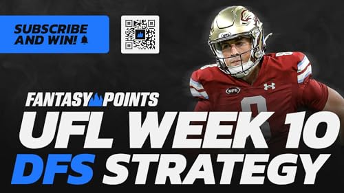 UFL DFS Week 10: Top Targets, Stacks, and Sleeper Picks