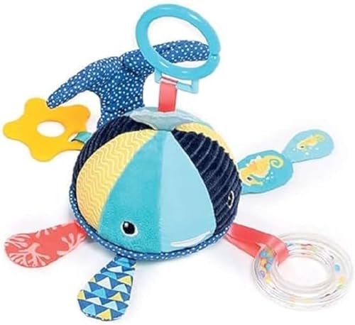 LUDI - Activité À Suspendre Baleine - Jeux D'Éveil Bébé...