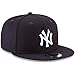 New Era MLB 9FIFTY Basic Adjustable Snapback Hat Cap One Size Fits All (New York Yankees) Black