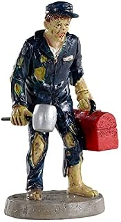 Lemax Spooky Town Village Collection Zombie Mechanic # 02905