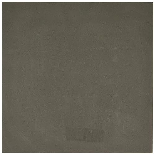 Cross Linked Polyethylene Foam Sheet, Black, 2 lbs/cu. ft., 1/2 in Thick x 12 in Wide x 12 in Long