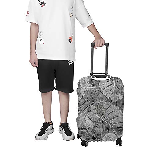 Housse de voyage CHEHONG imprimé palmier pour valise 18 à 32 pouces - 4