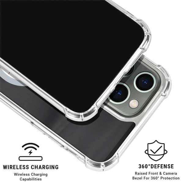 Skinit Clear Phone Case Compatible with iPhone 16 Pro Max - Officially Licensed NFL Pittsburgh Steelers Design