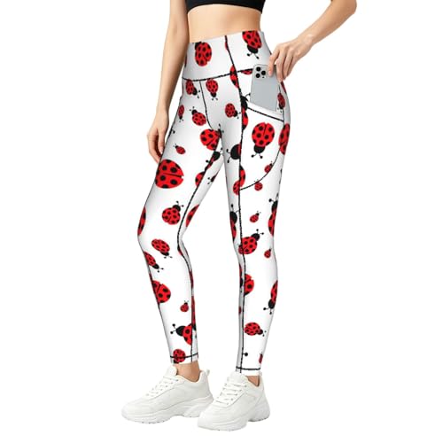 Collants de sport anti-glisse avec poches pour smartphone