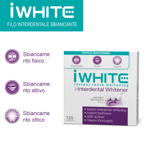 IWhite Filo Interdentale Cerato Sbiancante Denti