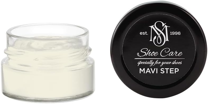 Nutritive Leather Spray - NCS S 0804-G90Y Bone Grey - Deep Conditioning & Shoe Color Restoration for Smooth Leather by MAVI STEP - 1.70 fl oz / 50 ml