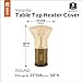 Classic Accessories Veranda Water-Resistant 21 Inch Round Table Top Patio Heater Cover, Outdoor Table Cover