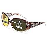 ►HD GELBE POLARISIERTE GLÄSER - Das größte Merkmal der Nachtfahrbrille von LVIOE ist, dass die gelben Gläser die Nachtblendung mildern. Hochauflösende gelbe Linsen verbessern die Klarheit bei Nacht, verringern die Belastung der Augen und erhöhen den Komfort. Hinweis: Da sich die Augen jeder Person in Bezug auf die Lichtintensität unterschiedlich anfühlen, können wir nachvollziehen, dass sich jeder Kunde anders fühlt.