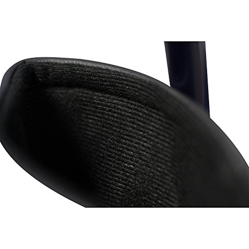 Majek Retro Golf Headcover Black Red And White Vintage Leather Style X Fairway Wood Head Cover Classic Look, Wheel Tag Includes Numbers 3 Through 7 Plus X #TOP5