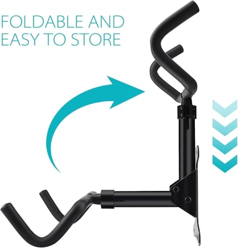 Supporto Da Parete Per Bicicletta, Porta Bici Da Muro, Portabici Da Muro Pieghevole, Portata Massima 30 Kg, Rotazione 360°, Ideale Per Garage, Casa O Cantina, Per Mountain Bike E Bici Da Corsa - 3