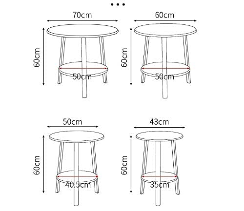 Table en bois massif double couche blanc au design épuré