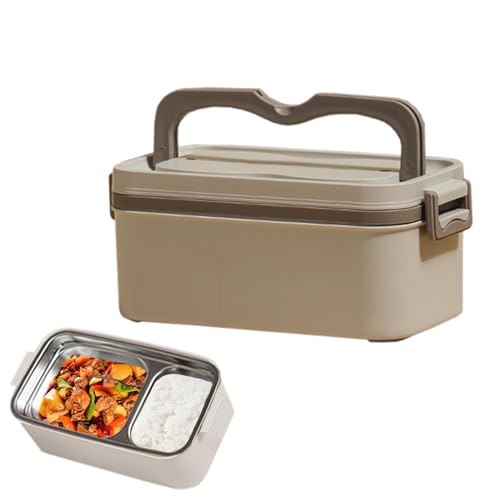 Leak-Proof Lunch Box, Stainless Steel Food Containers, Eco-Friendly Microwave & Dishwasher Safe Leak Proof Meal Lunch Box for Educational Settings and Daycare