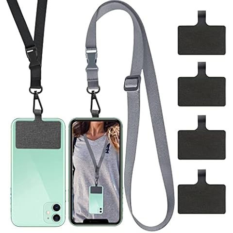 ROCONTRIP Crossbody Phone Lanyard Patch Neck Strap Lanyard with Detachable Neckstrap Compatible with Most Smartphone Cover