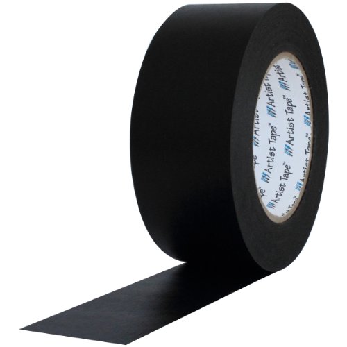 Bande de papier imprimable dos plat ProTapes noire pour console et board 54,9m x 1/4" - Lot de 144