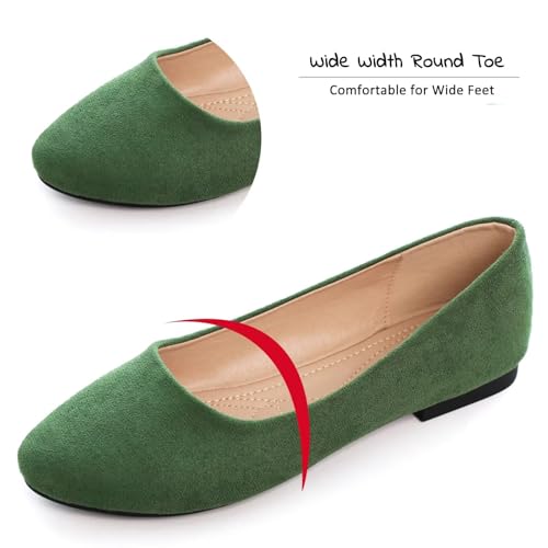 Image of SAILING LU Casual Shoes for Women Dressy Ballet Flats | Comfort Fit, Work Shoes,Casual for Women, Slip-Ons Loafers
