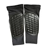 Aymzbd Soccer Shin Guards Football Leg Sleeves for Adults Stretch Leg Cover Calf Protection for Running Outdoor Sports Basketball, M