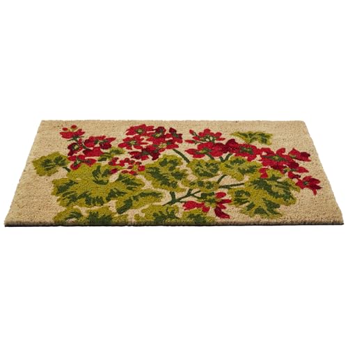 HF by LT Geranium 100% Coir Doormat, 18 x 30 inches, Naturally Durable, PVC-Backing, Sustainable - Thumbnail 3