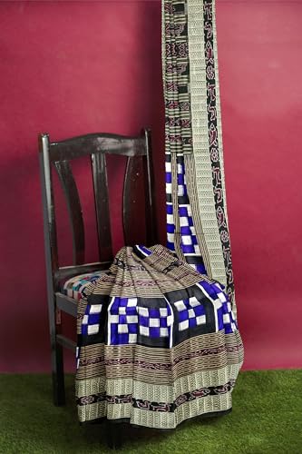 OdiKala black sambalpuri silk saree – image 5