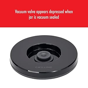 ZWILLING Enfinigy Vacuum Lidfor Power Blender Jar - Black ZWILLING Enfinigy Vacuum Lidfor Power Blender Jar Black
