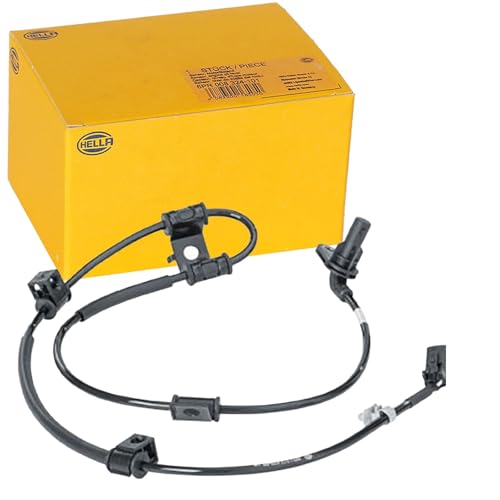 Capteur ABS HELLA 12V avec câble 970mm pour une mesure précise de vitesse de roue