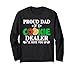 Proud Dad Of A Cookie Dealer Troop Leader Birthday Party Long Sleeve T-Shirt