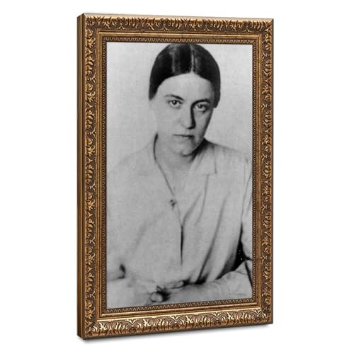 Portrait de Saint Edith Stein une décoration murale inspirante sur toile
