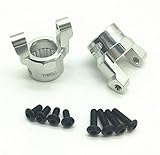 Treal Aluminum C-Hub Carrier for Axial Wraith & RR10 1:10 RC Car - Silver