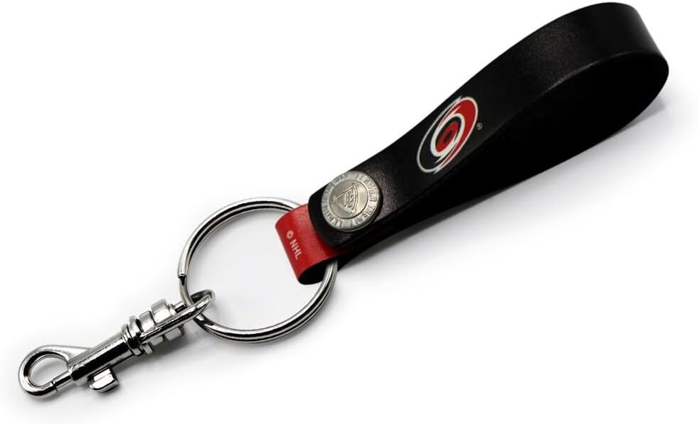 CAROLINA HURRICANES PERSONALIZED Licensed NHL Three Piece Leather Gift Pack with Tag
