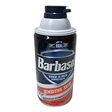 Barbasol Thick & Rich Shaving Cream, Sensitive Skin 10 oz (Pack of 12)