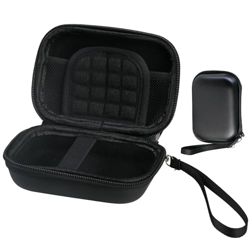 Kaiyzo Funda Camara Fotos Compatible con Canon Sx740/Sx720/G7x2/G7x3 Resistente Al Agua Resistente A ArañAzos Funda Camara Incluye Bolsillo De Malla para Tarjetas De Memoria Y Cables De Datos Negro