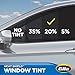 Gila NRS44 Basic Limo Black 20-Percent VLT Scratch Resistant Automotive Window Tint, 20% Limo Black, 24