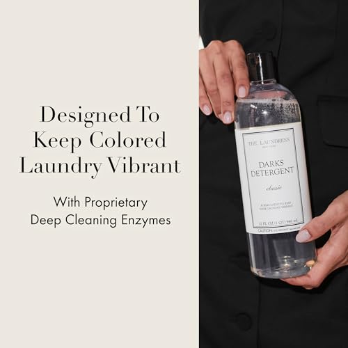 Image of The Laundress Darks Detergent, Concentrated Laundry Detergent Liquid, For Rich Vibrant Colors, Tough on Stains, Classic Scent, 32 oz.