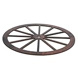 Décor rustique occidental - avec un savoir-faire raffiné et des détails exquis, l'air vintage et délicat, plein de souffle rétro et rustique, décor de roue en
