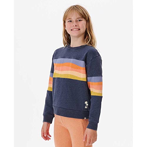 Rip Curl Girl's Melting Waves Crew (Big Kids)3