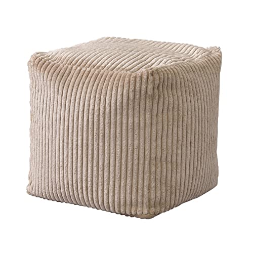 東谷 ミニ ビーズクッション LSS-804BE ベージュ W30×D30×H30